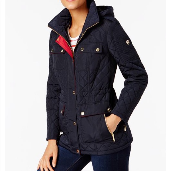 Michael kors quilted anorak jacket Clearance
